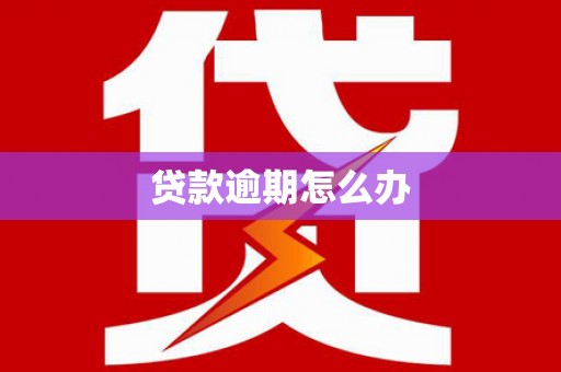 敦化贷款逾期怎么办