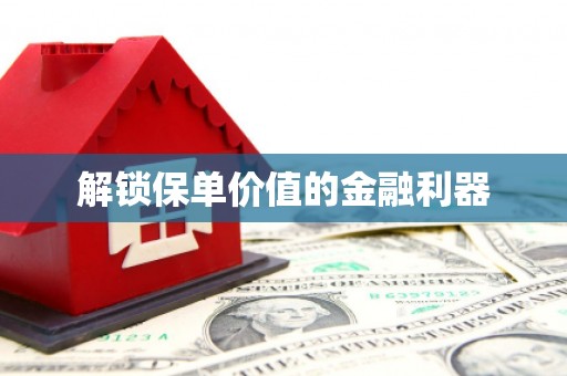 敦化解锁保单价值的金融利器