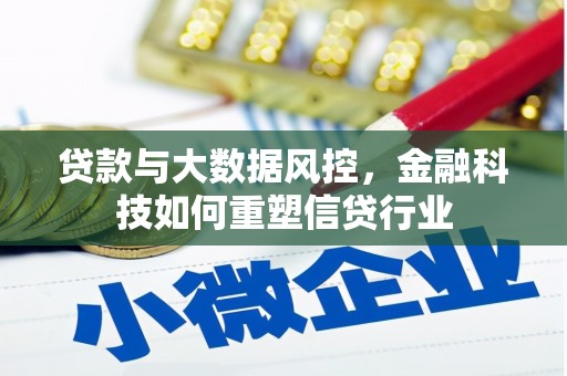 敦化贷款与大数据风控，金融科技如何重塑信贷行业