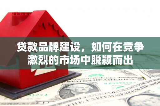 敦化贷款品牌建设，如何在竞争激烈的市场中脱颖而出