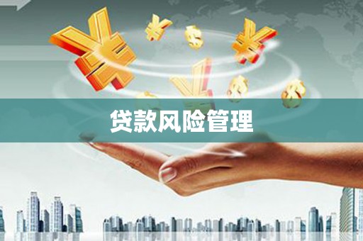 敦化贷款风险管理