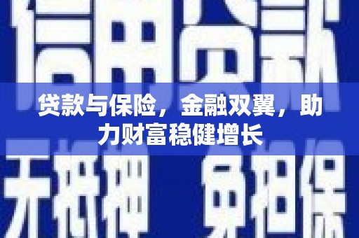 敦化贷款与保险，金融双翼，助力财富稳健增长