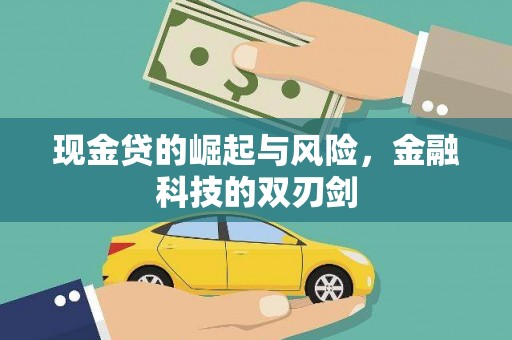 敦化现金贷的崛起与风险，金融科技的双刃剑