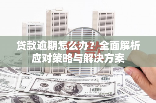 敦化贷款逾期怎么办？全面解析应对策略与解决方案
