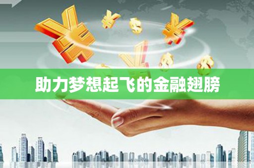 敦化助力梦想起飞的金融翅膀